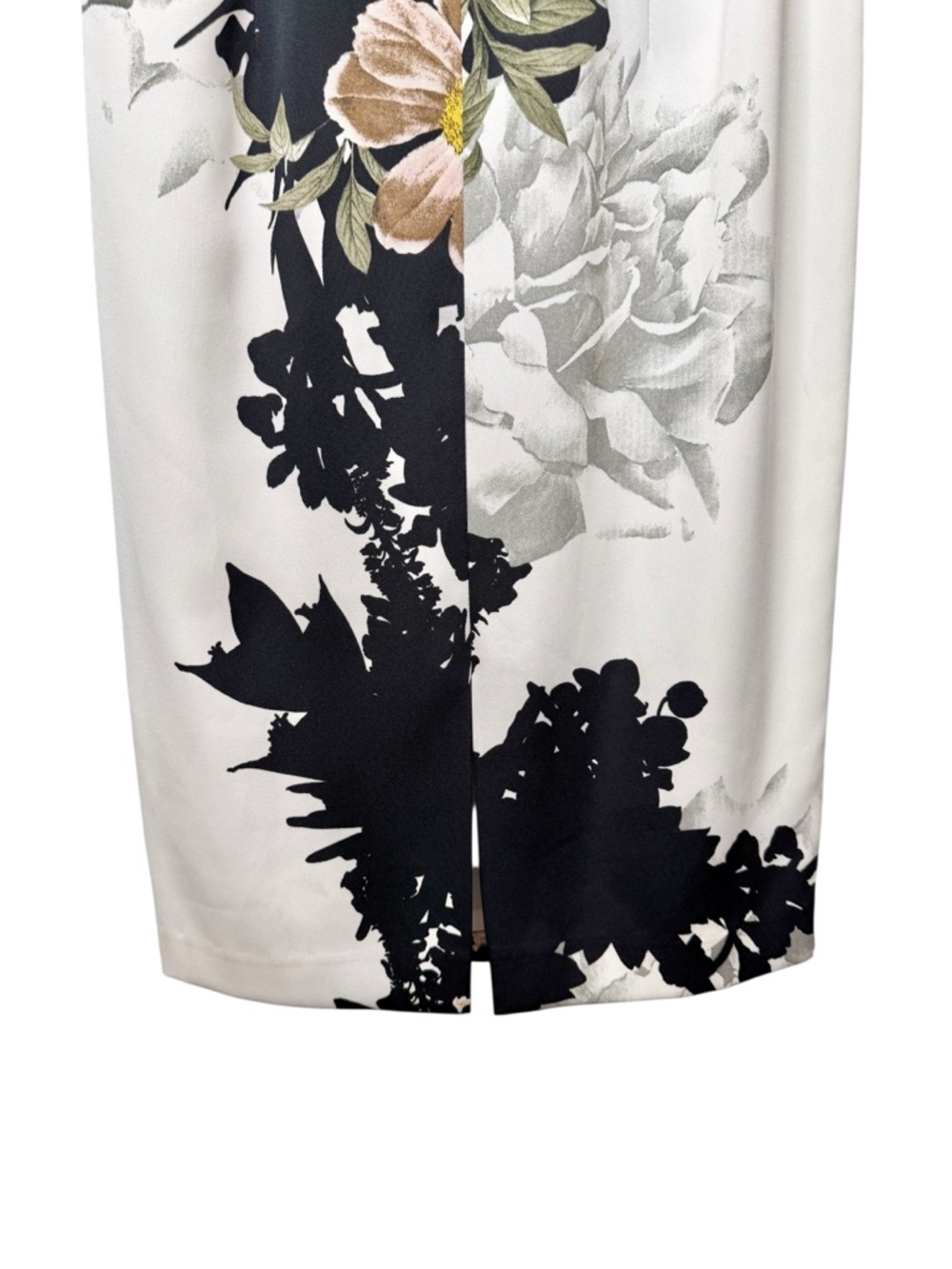 Black Halo Floral Corset Sheath Cocktail Dress Bolero Overlay Midi Women’s Sz 0 - Picture 15 of 15